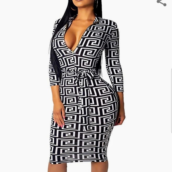 Women Sexy Bodycon Dress NEW - Picture 3 of 3
